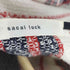 サカイラック sacai luck ボーダー フリンジポンチョ レディース JPN:2