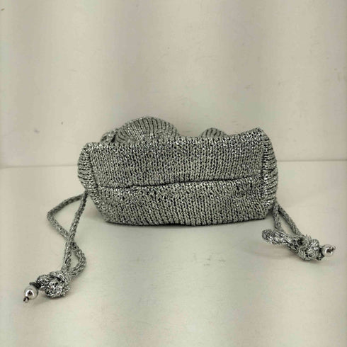 ザラ ZARA メタリックスレッド ミニ バケットバッグ レディース M