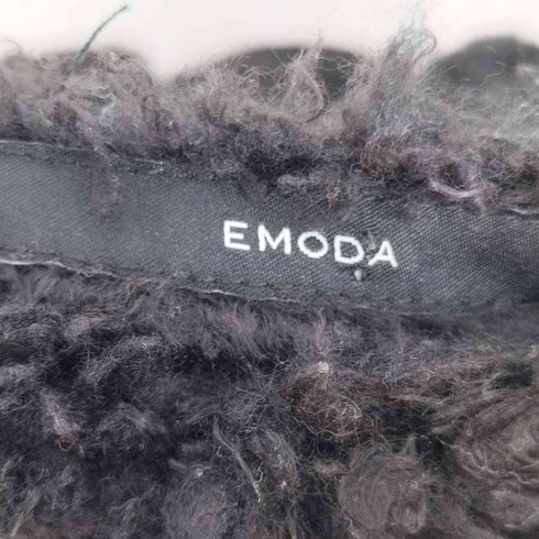 エモダ EMODA CURL FAKE FUR CO レディース FREE