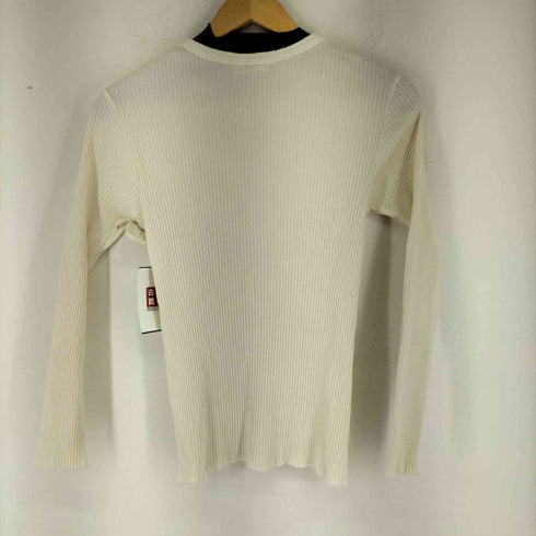 ビューティーアンドユースユナイテッドアローズ BEAUTY & YOUTH UNITED ARROWS リブレースアッププルオーバー レディース