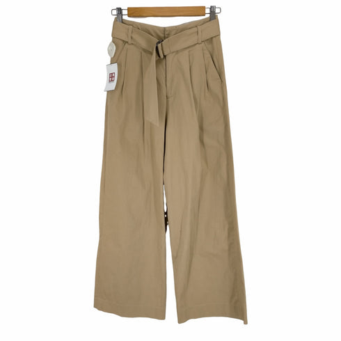 アーバンリサーチドアーズ URBAN RESEARCH DOORS コットンベルトワイドパンツ レディース JPN:36