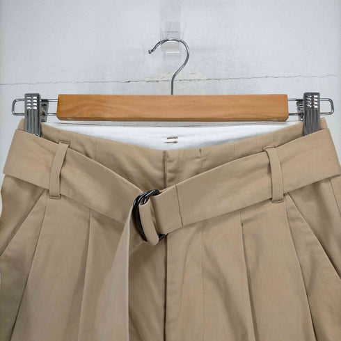 アーバンリサーチドアーズ URBAN RESEARCH DOORS コットンベルトワイドパンツ レディース JPN:36