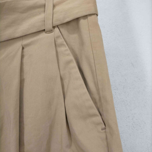 アーバンリサーチドアーズ URBAN RESEARCH DOORS コットンベルトワイドパンツ レディース JPN:36