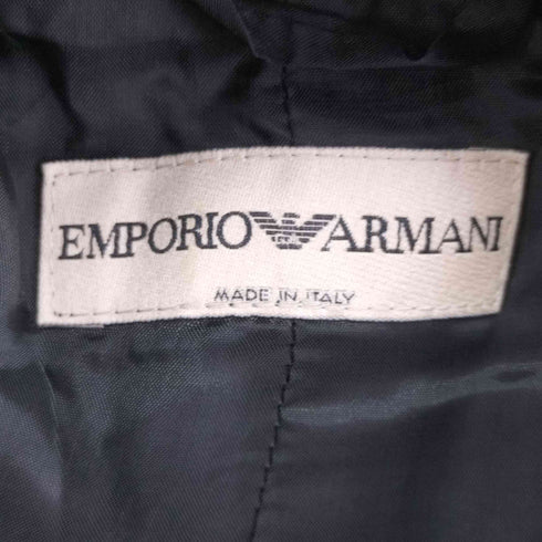 エンポリオアルマーニ EMPORIO ARMANI ストライプ ダイヤボタン シングルジャケット レディース JPN:40