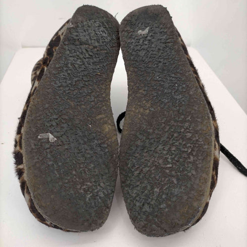 クラークスオリジナル CLARKS ORIGINALS wallabee ハラコ レオパード柄 メンズ JPN:26