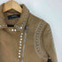 ザラ ZARA スタッズライダースジャケット レディース import:M