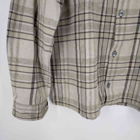ハイドアンドシーク HIDE AND SEEK Check L/S Shirt メンズ JPN:XL