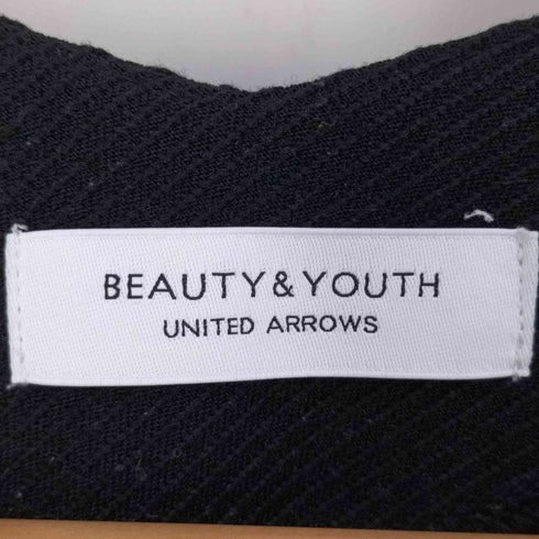 ビューティーアンドユースユナイテッドアローズ BEAUTY & YOUTH UNITED ARROWS カルゼボートネックスリットワンピース レディース