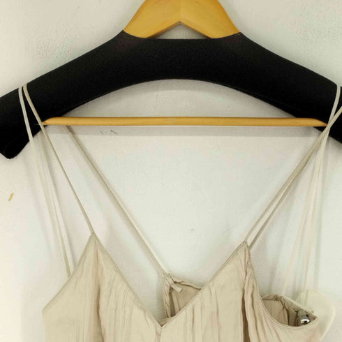 ザラ ZARA Wrinkled Golden Jumpsuit レディース M
