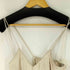 ザラ ZARA Wrinkled Golden Jumpsuit レディース M