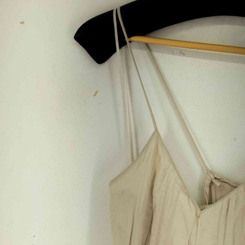 ザラ ZARA Wrinkled Golden Jumpsuit レディース M
