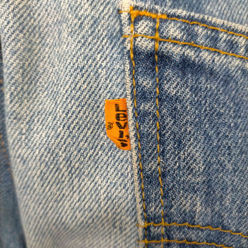 リーバイス Levis 90S 再構築デニムパンツ ボタン裏554刻印 オレンジタブ カットオフ加工 メンズ 29