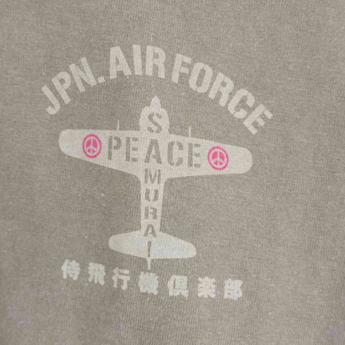 サムライヒコウキクラブ サムライ 飛行機倶楽部 侍飛行機倶楽部 ロングTシャツ メンズ JPN:M