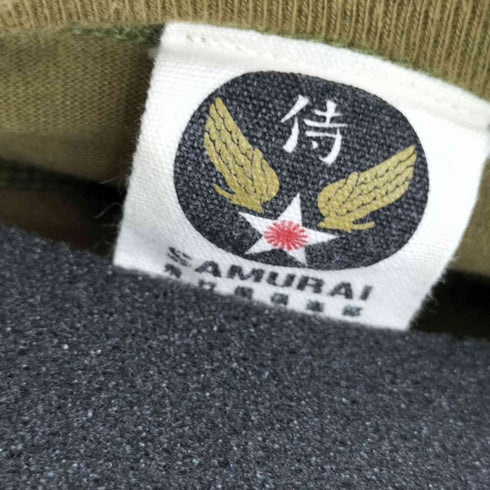 サムライヒコウキクラブ サムライ 飛行機倶楽部 侍飛行機倶楽部 ロングTシャツ メンズ JPN:M