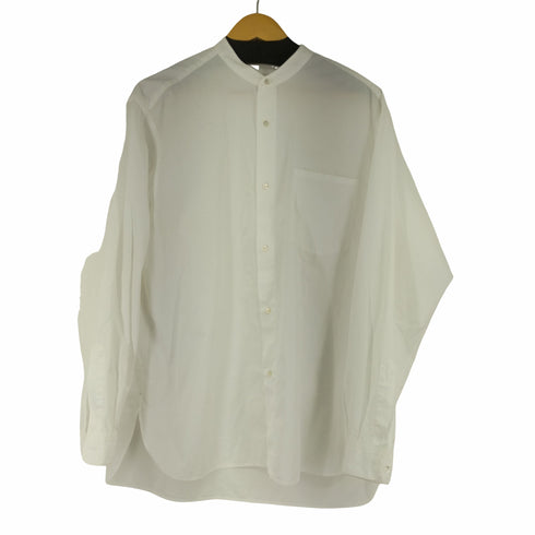 ユナイテッドアローズ UNITED ARROWS THOMAS MASON トーマスメイソン ソリッド バンドカラーシャツ メンズ JPN:XL