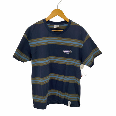 ディスイズネバーザット thisisneverthat オーバルロゴプリント ボーダーTシャツ メンズ JPN:M