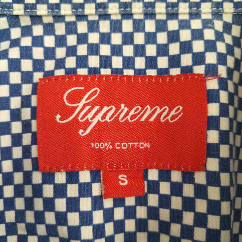 シュプリーム Supreme ブロックチェック L/S シャツ メンズ import:S