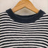 dobber Clover knit ボーダー3Dコットンニット レディース import:S