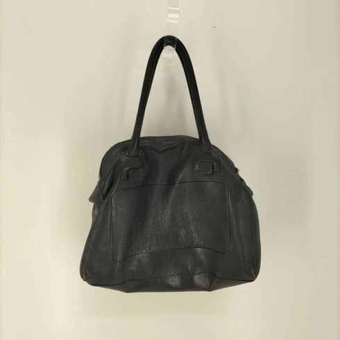 マークジェイコブス MARC JACOBS チェーン ショルダー ロゴ プレート レザー ボストン バッグ レディース