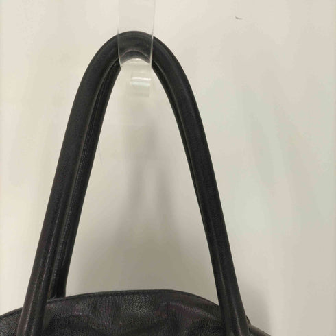 マークジェイコブス MARC JACOBS チェーン ショルダー ロゴ プレート レザー ボストン バッグ レディース