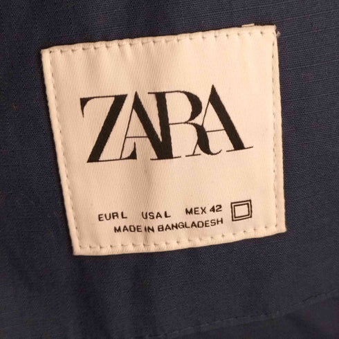 ザラ ZARA WORKER JACKET メンズ import:L