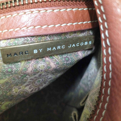 マークバイマークジェイコブス Marc by Marc Jacobs 裏地 総柄 レザー ショルダー バッグ レディース