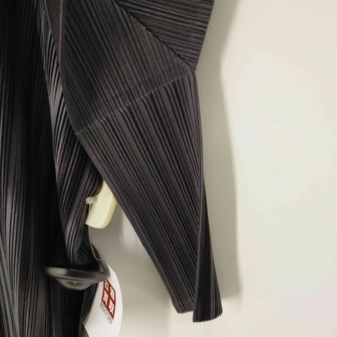プリーツプリーズイッセイミヤケ PLEATS PLEASE ISSEY MIYAKE 16AW シャドウストライプハイネックプリーツワンピース レディース 3