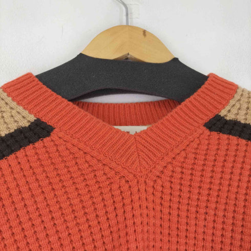 マルニ MARNI ポップコーンニットVネックセーター レディース JPN:L