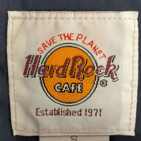 ハードロックカフェ Hard Rock Cafe ラグラン ジップアップシェルジャケット ナイロンジャケット メンズ import:S