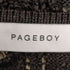 ページボーイ PAGEBOY クロシェライクシャツカーディガン メッシュカーディガン レディース FREE