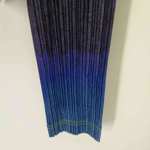 プリーツプリーズイッセイミヤケ PLEATS PLEASE ISSEY MIYAKE 21AW 総柄グラデーションプリーツトップス レディース 3