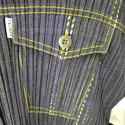 プリーツプリーズイッセイミヤケ PLEATS PLEASE ISSEY MIYAKE 21AW 総柄グラデーションプリーツトップス レディース 3