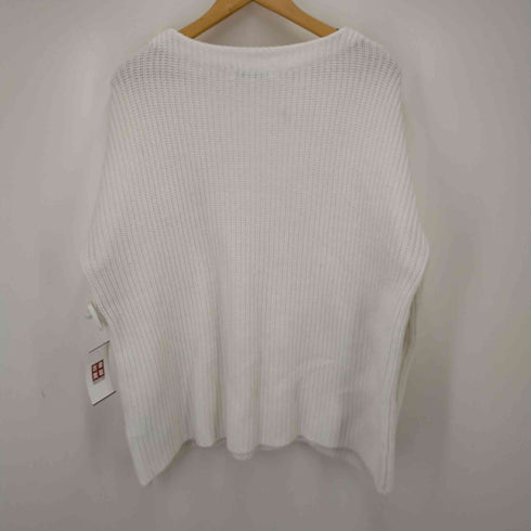 ノーブル Noble 21AW プルオーバー 2WAY 片畦 ワイド ボートネック レディース