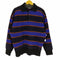 ザラ ZARA JACQUARD STRIPED KNIT POLO グラデーションプルオーバーニット メンズ import:M