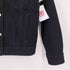 アクネストゥディオズブロコンスト Acne Studios Bl? Konst 2000 BLACK METAL ブラックデニムトラッカージャケット レディース 32
