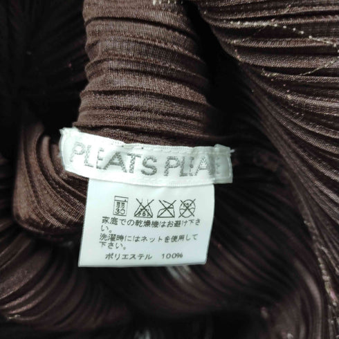 プリーツプリーズイッセイミヤケ PLEATS PLEASE ISSEY MIYAKE 15SS 花柄プリーツノースリーブシャツワンピース レディース 3