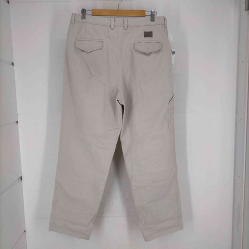 ステューシー Stussy 90s 紺タグ MADE IN USA コットンワイドパンツ メンズ FR:36-38