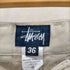 ステューシー Stussy 90s 紺タグ MADE IN USA コットンワイドパンツ メンズ FR:36-38