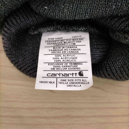 カーハート Carhartt ロゴ刺繍ビーニー メンズ