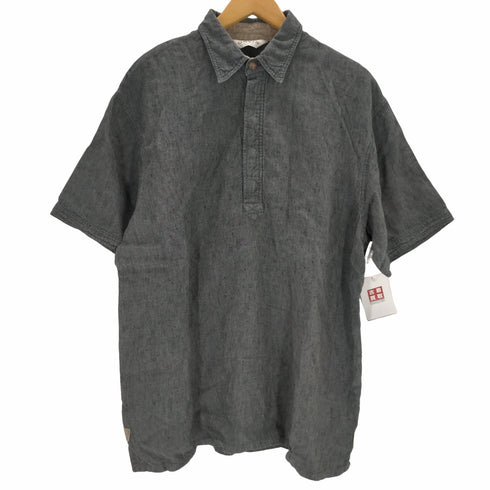 オービス ORVIS ハーフボタン リネンシャツ メンズ JPN:L