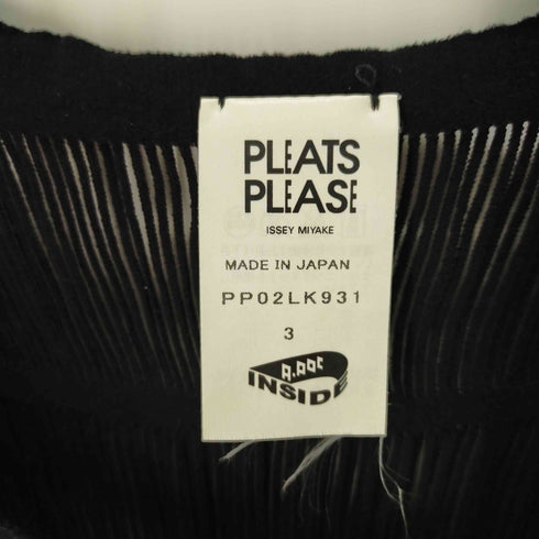 プリーツプリーズイッセイミヤケ PLEATS PLEASE ISSEY MIYAKE 10SS 透かしプリーツタンクトップ レディース 3