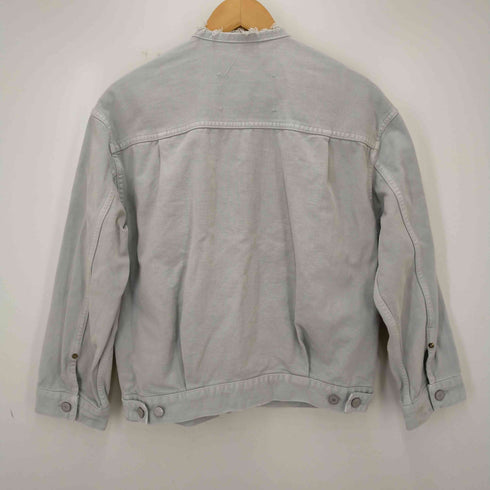 イエナ IENA l'atelier denime d iena 16e ノーカラー デニムジャケット レディース