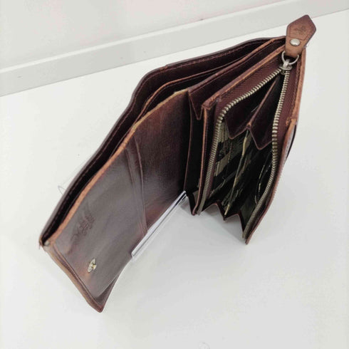 ヴィヴィアンウエストウッド Vivienne Westwood オーブロゴ レザー 二つ折り財布 レディース