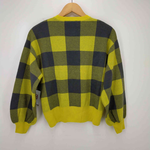 ユナイテッドアローズ UNITED ARROWS Wチェック クルーネック ニットW レディース
