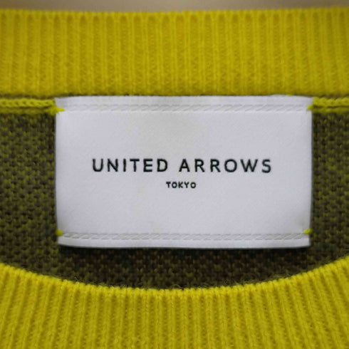 ユナイテッドアローズ UNITED ARROWS Wチェック クルーネック ニットW レディース