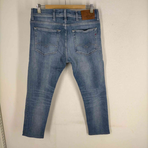 リプレイ REPLAY AGED ECO 10YEARS JONDRILL 12oz ダメージ加工デニムパンツ メンズ 32