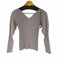 スナイデル snidel 21AW ハートネックニットプルオーバー カットソー レディース ONE SIZE