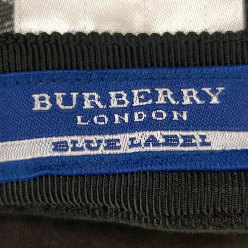 バーバリーブルーレーベル BURBERRY BLUE LABEL 裏地ノバチェック ハンチング レディース