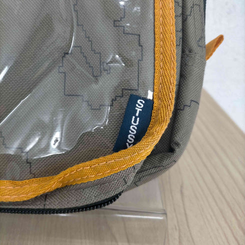 ステューシー Stussy 90s 紺タグ 総柄 マルチポケットショルダーバッグ メンズ
