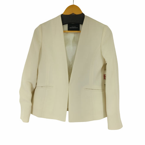 ユナイテッドアローズグリーンレーベルリラクシング UNITED ARROWS green label relaxing ノーカラージャケット レディース